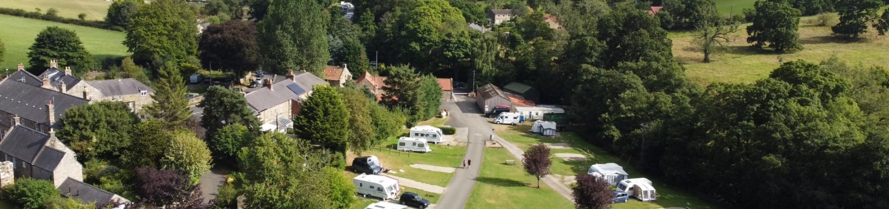 Aerial view_Rosedale Abbey Caravan Park (2)